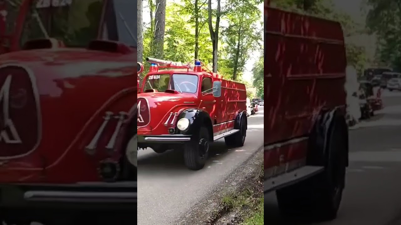 Magirus Deutz  Rundhauber Feuerwehr