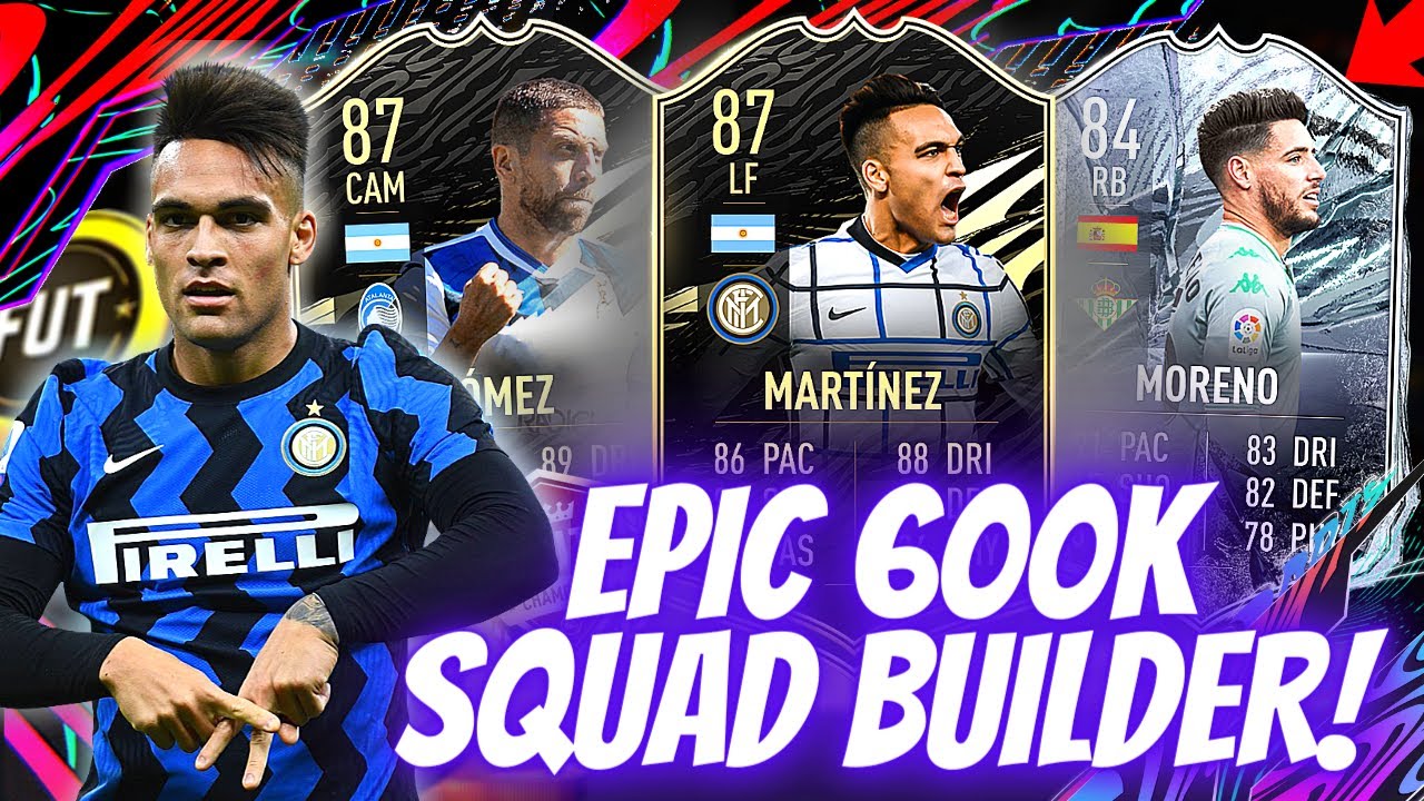 *EPIC* 600K TEAM FIFA 21 (Get More Wins Easily)! | FIFA 21 600K SQUAD BUILDER!