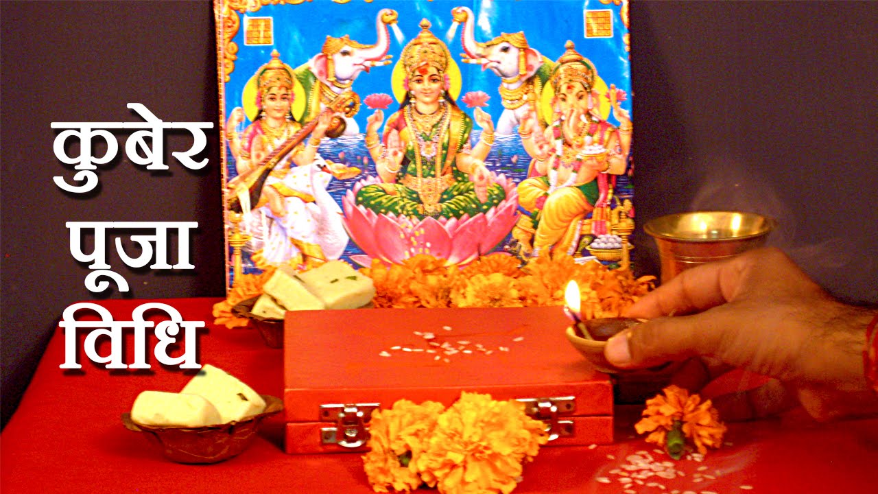 Kuber Puja Vidhi - How to do Kuber Puja on Diwali Festival for Wealth, Prosperity With Laxmi Puja