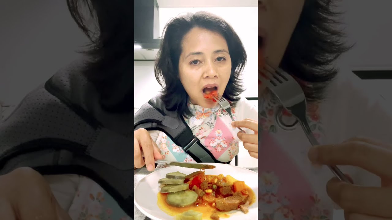 Slow cooked beef + sweet potatoes 