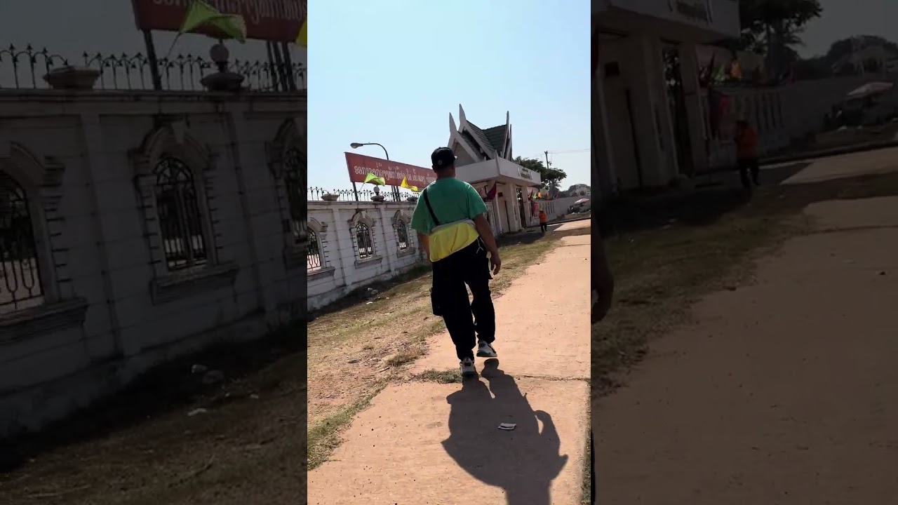 Morning walk in Vientiane 