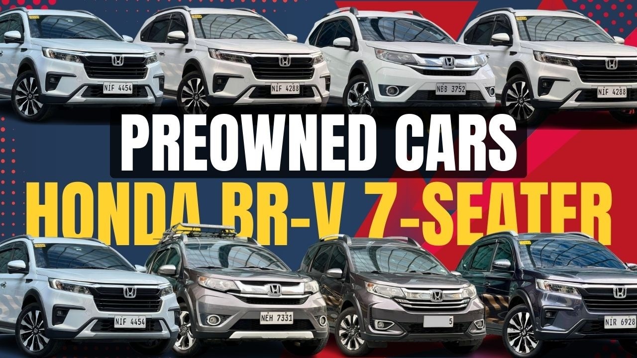PreOwned HONDA BR-V CARS For Sale | Segunda Manong MPV in Philippines | 7-seater in Makati City