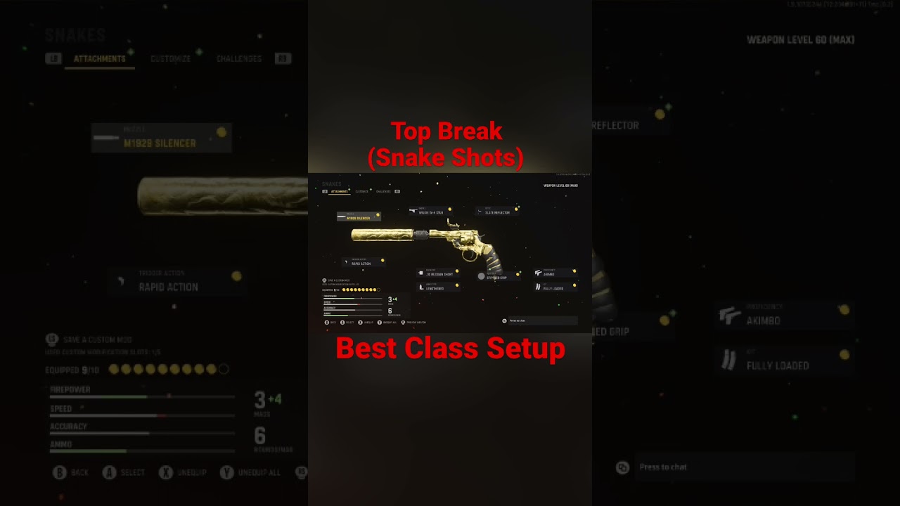 Call of Duty: Vanguard - Top Break (Snake Shots) Best Class Setup