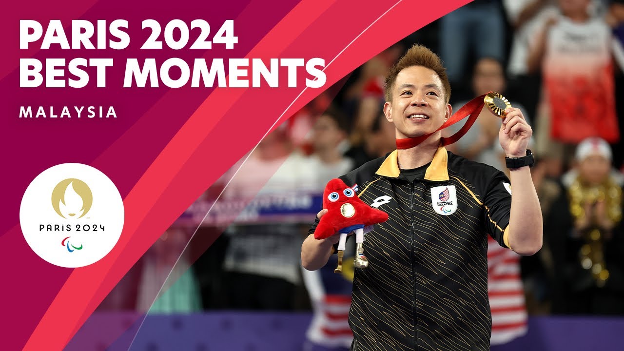Лучшие моменты — Малайзия 🇲🇾 | Паралимпийские игры 2024 года в Париже ❤️💙💚