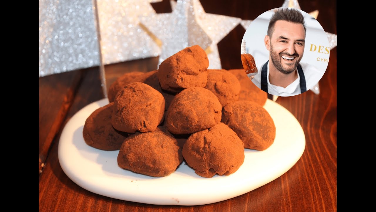 Truffes au chocolat façon Cyril Lignac