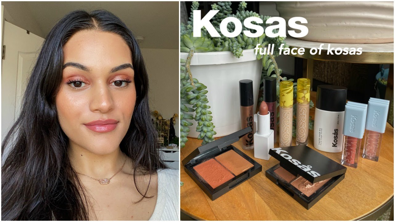 full face of kosas // new revealer concealer & wear test