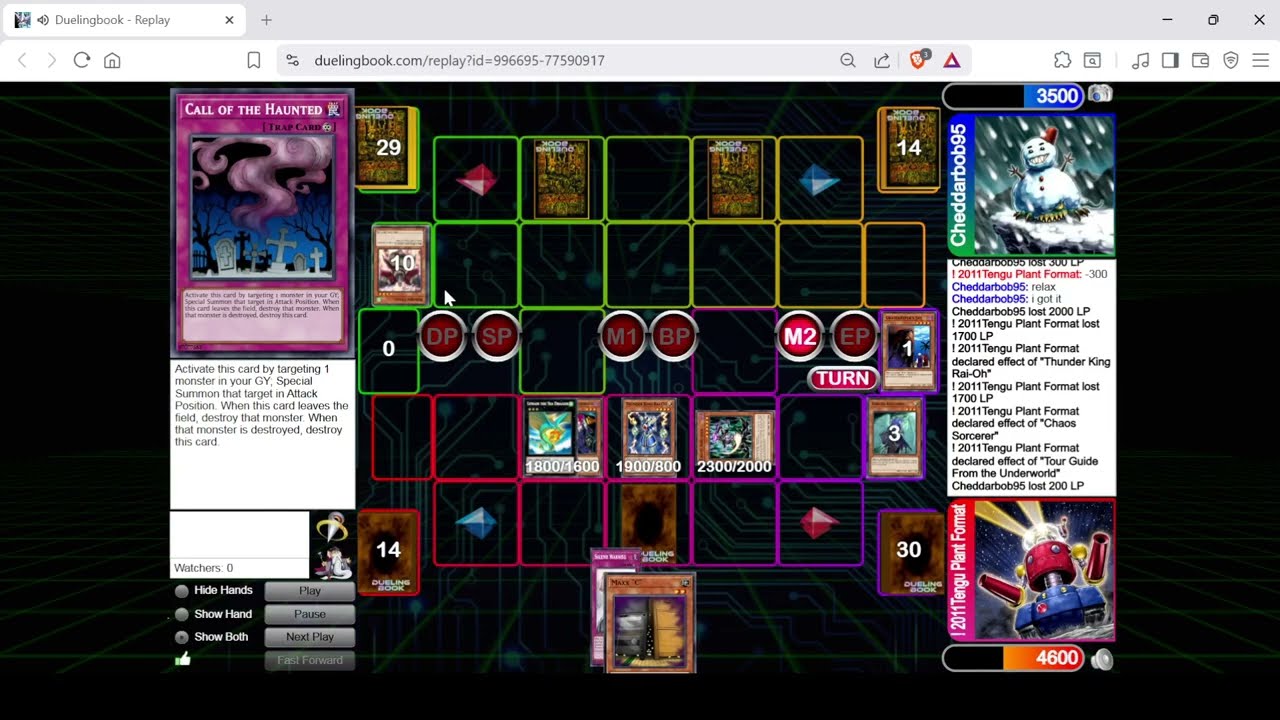 Fabled Chaosith vs Tengu Plant - Tengu Plant Format Duel