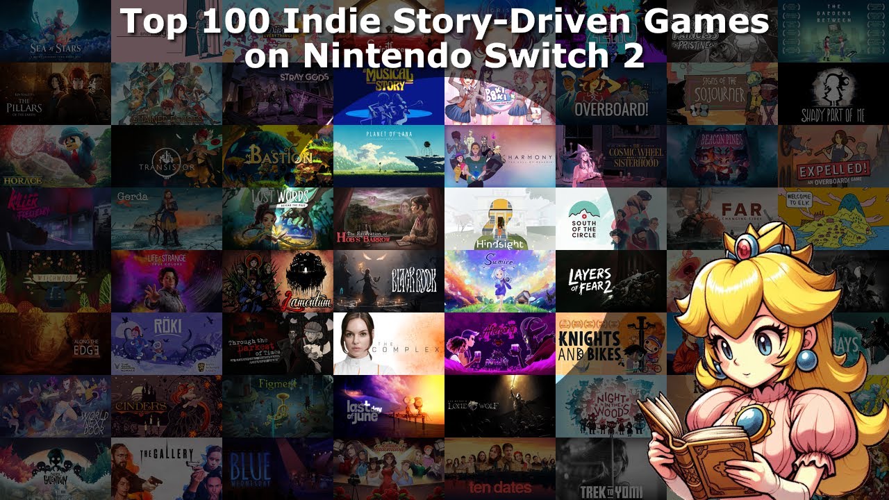 Top 100 Indie Story-Driven Games on Nintendo Switch 2 [10/22/25 Edition]