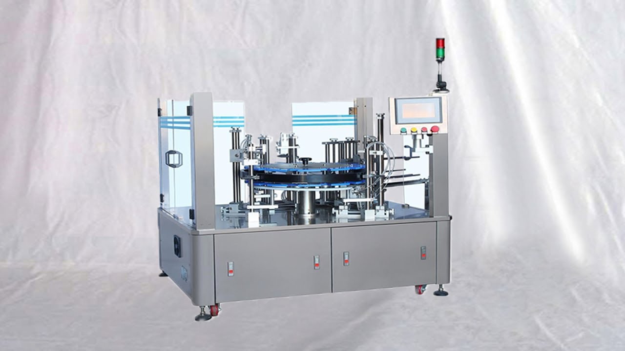 Tutorial demo how to operate commission adjust vertical bottles cartoning machine(English Subtitle)