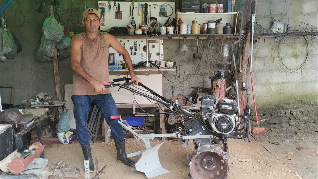 RODA DE FERRO pra melhorar a tração do seu MOTO CULTIVADOR