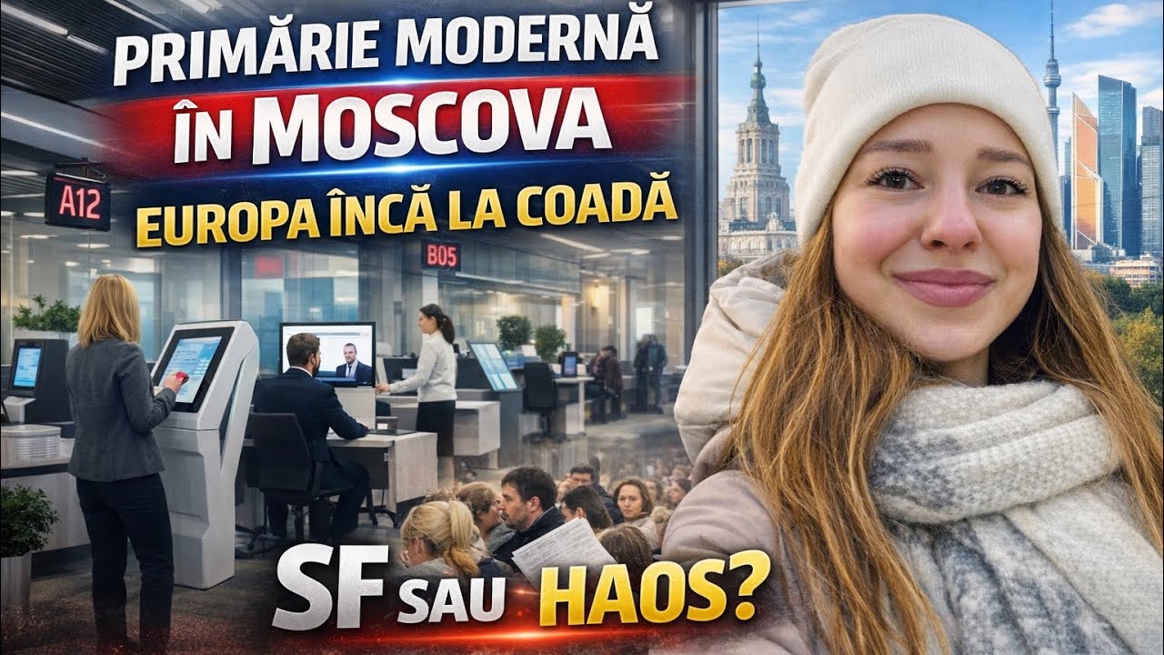 Asta e o primărie din Moscova, nu din viitor Fără cozi. Fără hârtii. Moscova a digitalizat statul