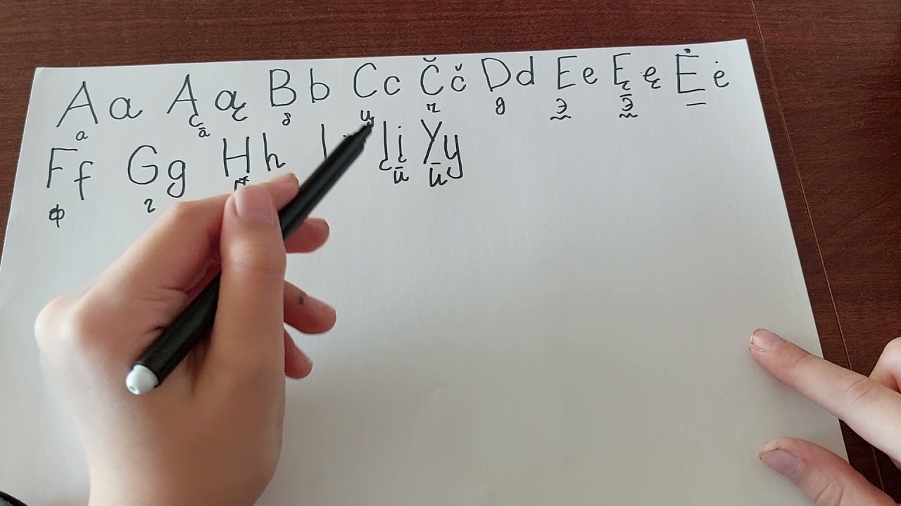 1 урок литовского языка. Учимся алфавит.😀