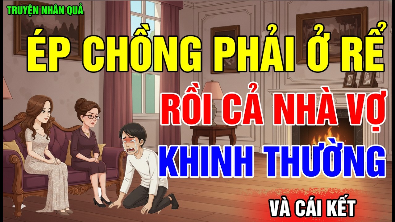 Chuyện Nhân Quả: Ép Chồng Phải Ở Rể, Rồi Để Cả Nhà Vợ Khinh Thường, Và Cái Kết
