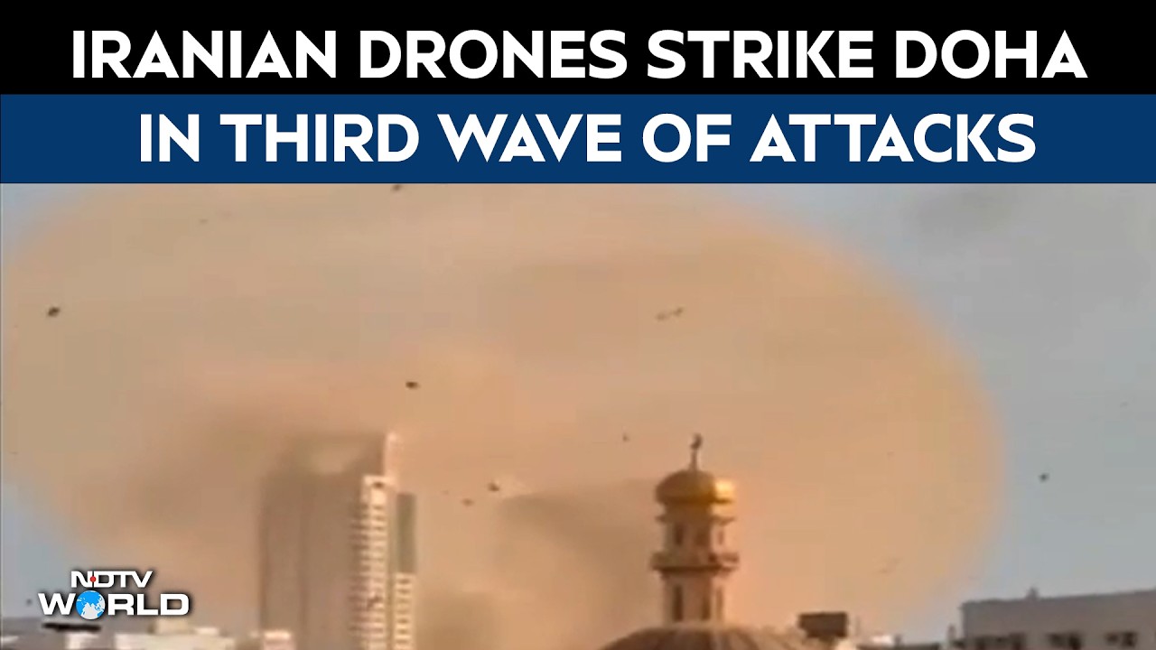 Iranian Drones Strike Doha in Third Wave of Attacks