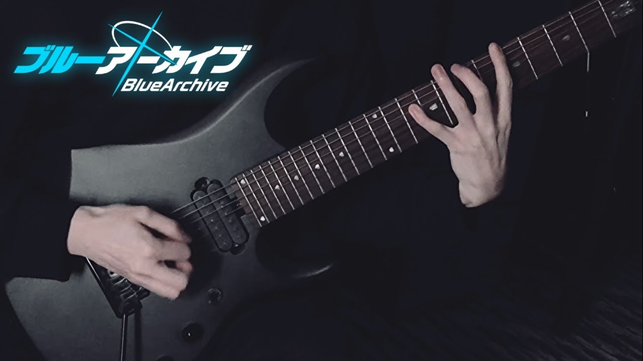 Blue Archive - OST 142 - Encroached Sky - Guitar Cover