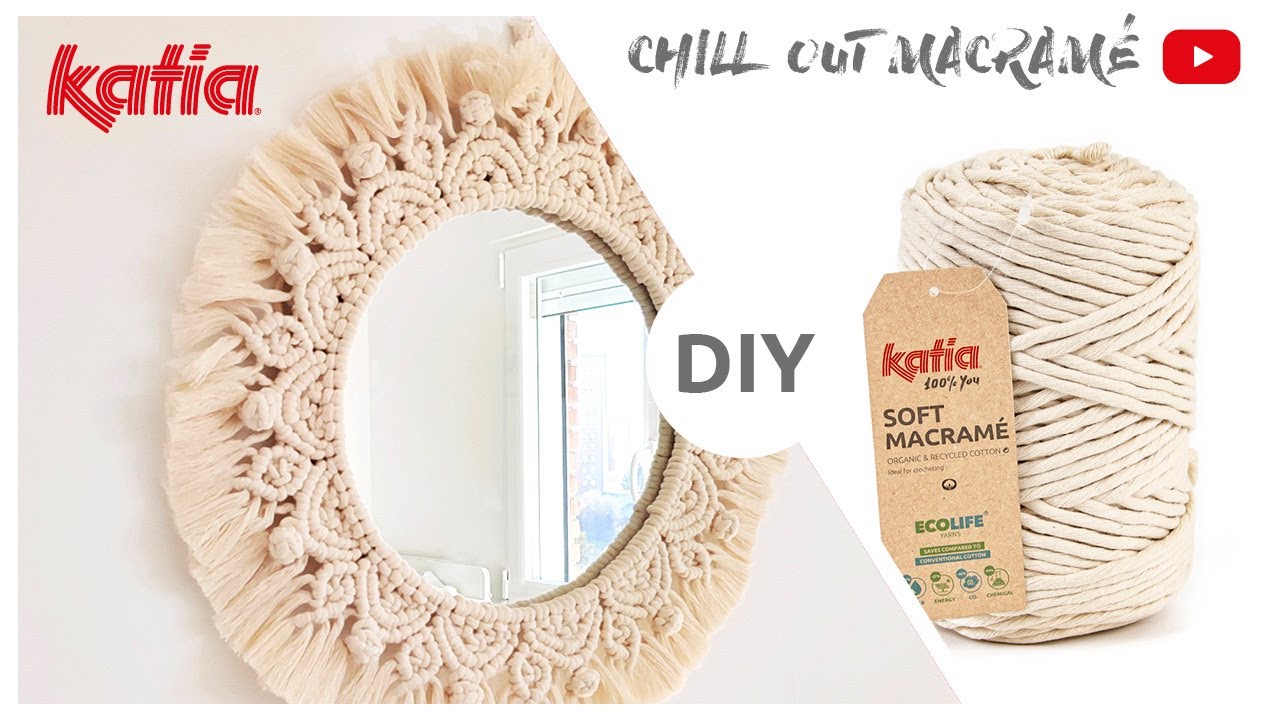 Curso Online Gratis de Macramé 🙌🏾 Cómo hacer un Espejo de Macramé tipo Mandala