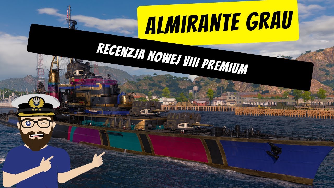Almirante Grau - Recenzja nowej VIII premium | World of Warships