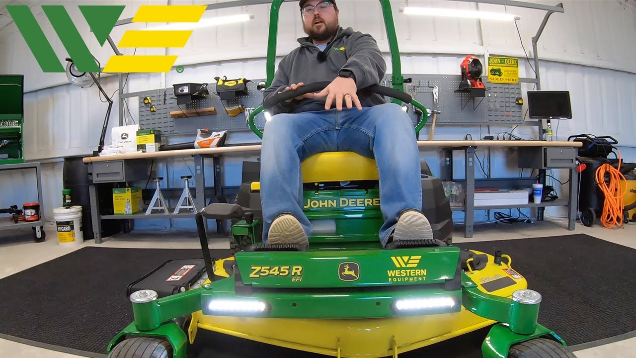 SEE WHAT’S NEW - 2021 John Deere Z500 Series Zero Turn Ztrak Mowers