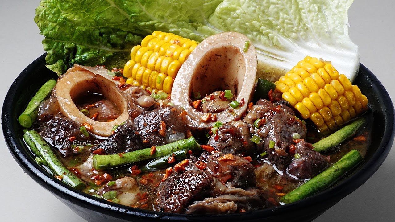 PAGPAPAWISAN KA TALAGA SA SARAP!!! LALABAS ANG INIT MO SA KATAWAN PAG NATIKMAN MO ITONG BEEF BULALO!
