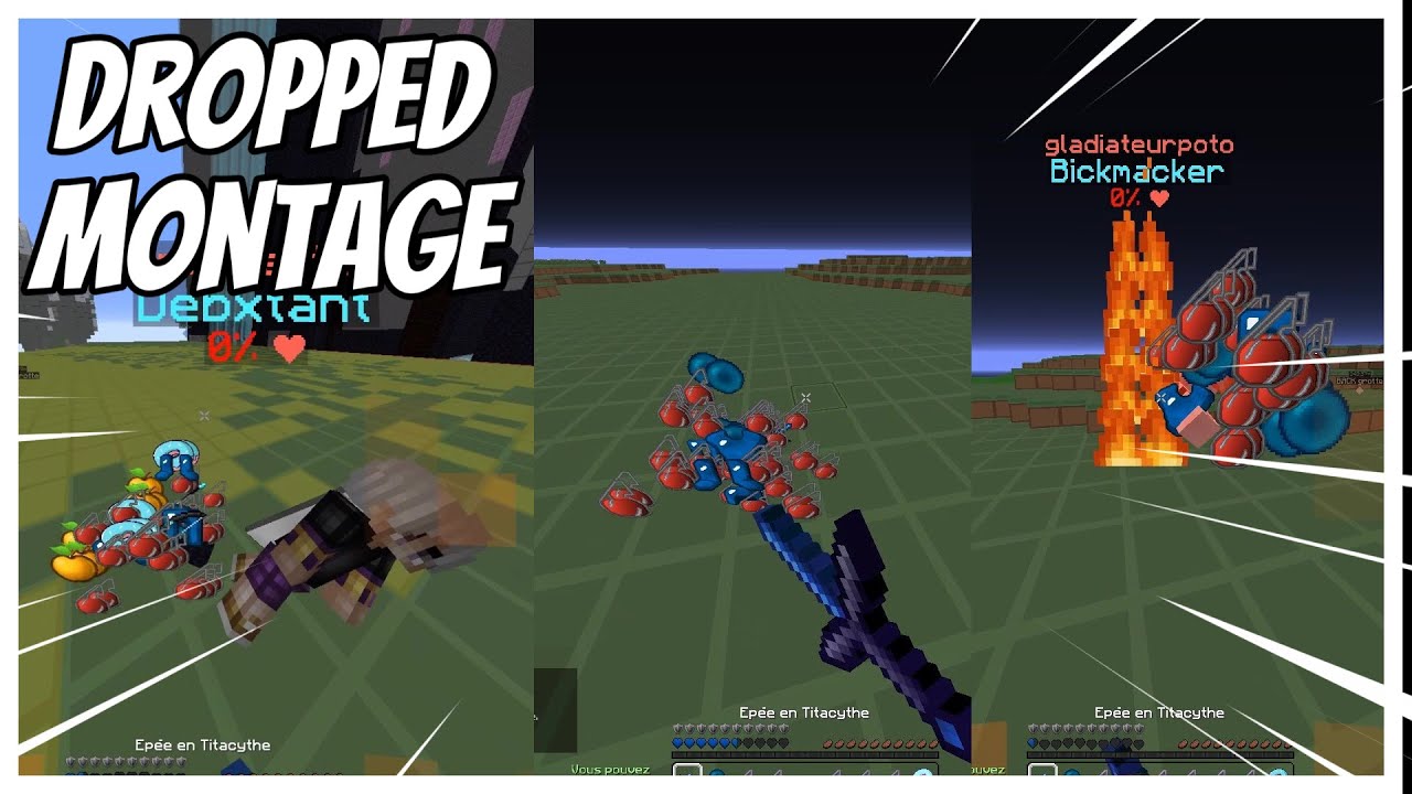 DROPPED MONTAGE #5 + BONUS | SkillPvP