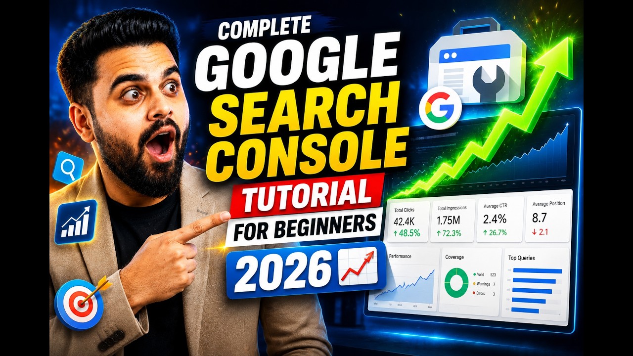 Полный курс по Google Search Console 2026 | Изучение GSC шаг за шагом | Занятие 27