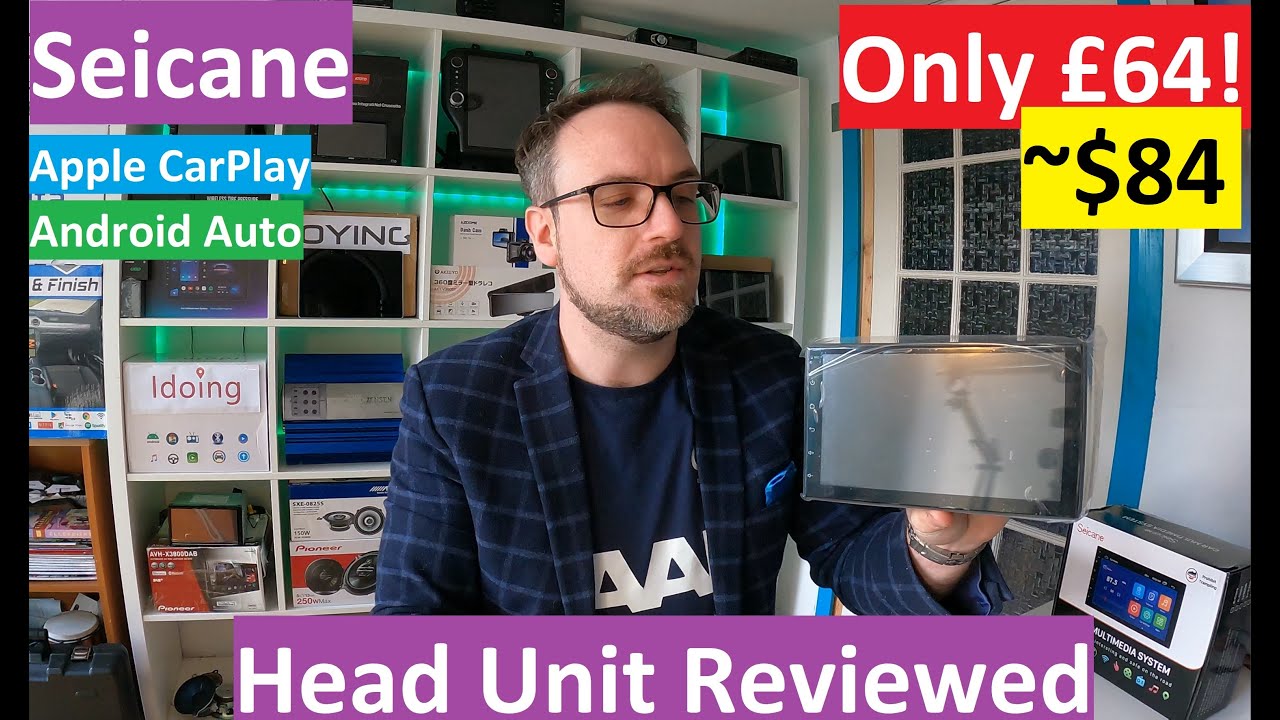 &pound;64 for an APPLE CARPLAY Head Unit!!! Seicane Android Radio Review