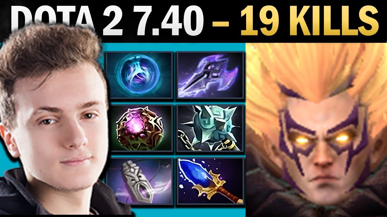 Invoker Pro Mid with Gleipnir and 19 Kills - Dota 7.41