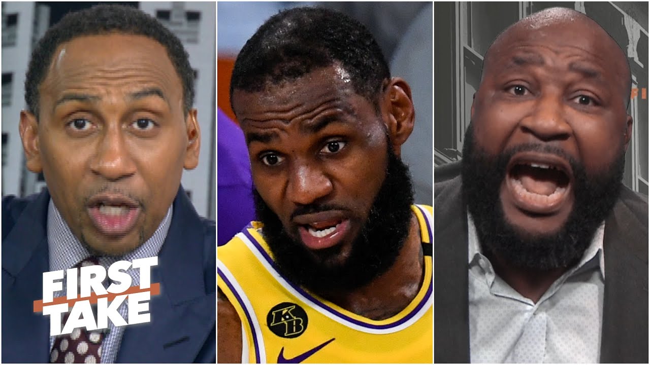 Stephen A. slams Marcus Spears’ Patrick Mahomes-LeBron analogy | First Take