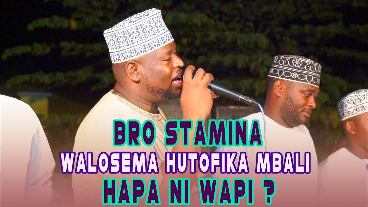 HAPA NI WAPI ? | BRO STAMINA - TEAM FATHER LEE #HARUSI YA UKHTY ASHA.
