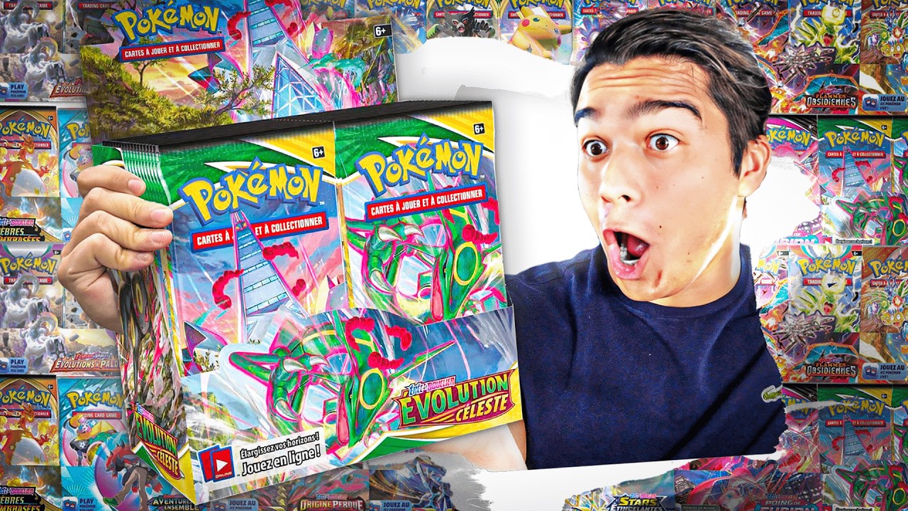 J'ouvre TOUTES les Display Pokemon !