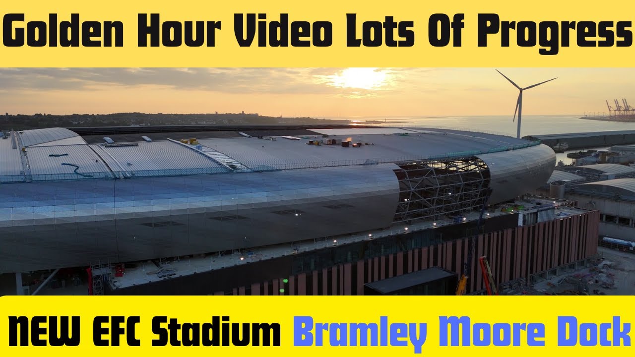 NEW Everton FC Stadium Bramley Moore Dock