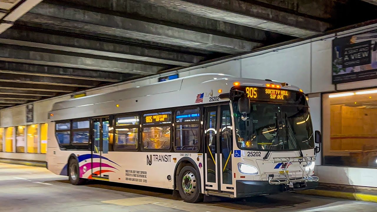 New Jersey Transit NEW 2025 New Flyer XD40 25202 on Route 80S Ride
