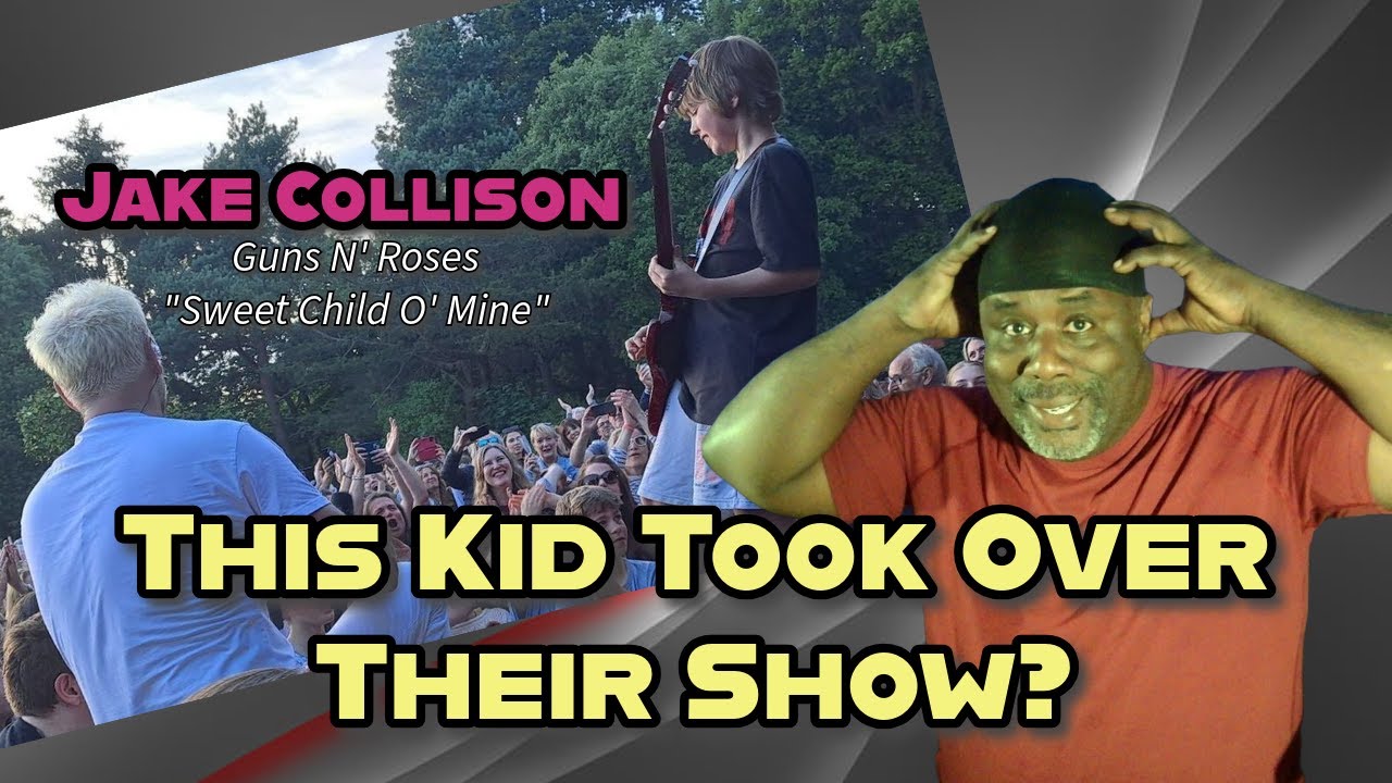 Jake Collisson 10-Year-Old Outshreds Pro Guitarist on  Sweet Child o' Mine by Guns N' Roses