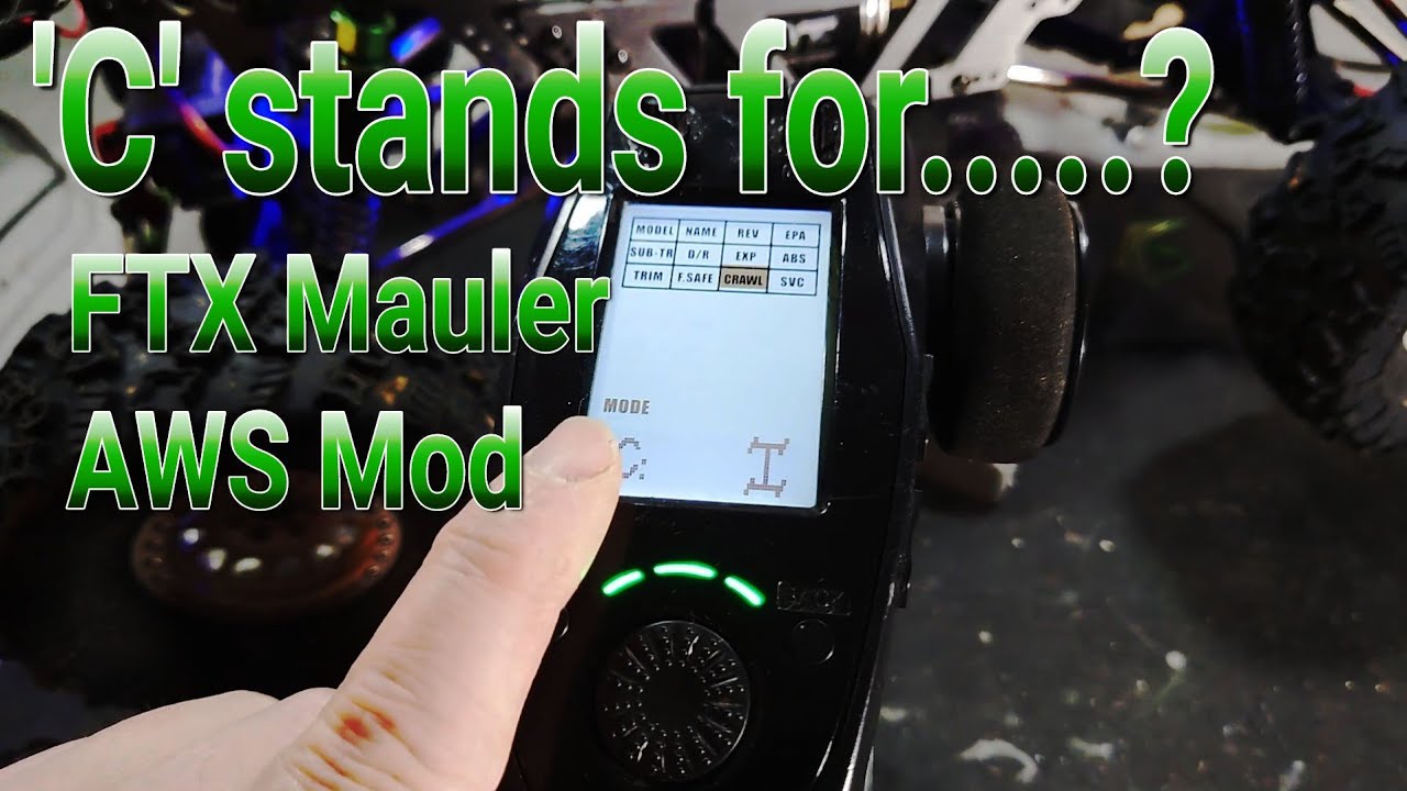 Bench Time - Andrew's FTX Mauler Gets All Wheel Steering!