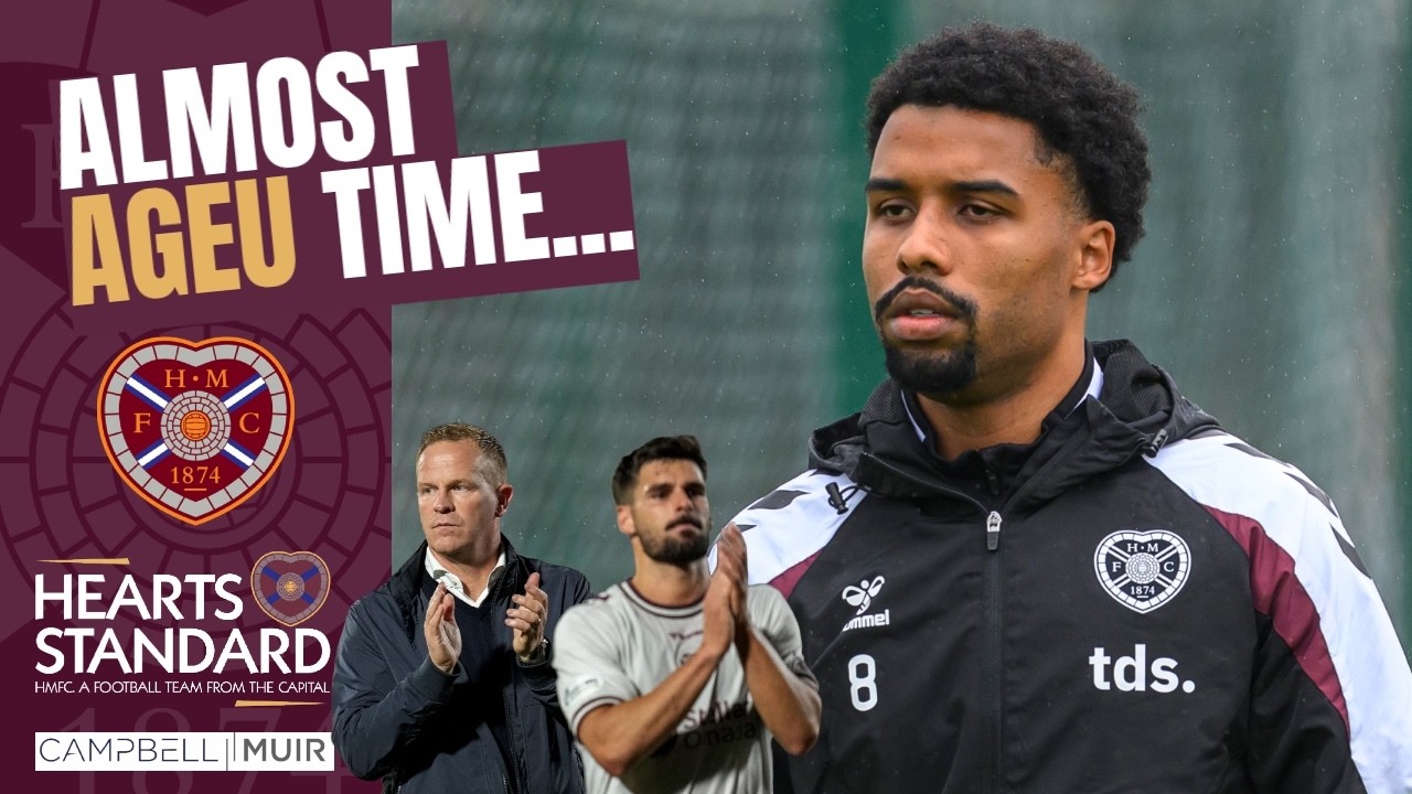 HEARTS LATEST | Is Ageu the answer at midfield and lessons from Falkirk defeat?
