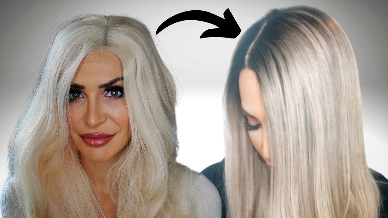 How To Shadow Root A Wig To Compliment Your SkinTone | WIG TRANSFORMATION