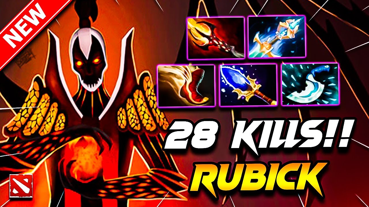 28 убийств Игровой процесс RUBICK DOTA 2 | Игровой процесс RUBICK Dota 2 | Игровой процесс Rubick...
