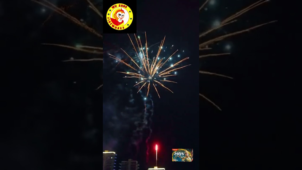 100发斗战胜佛Y（100-shot Victory Buddha Type Y Fireworks）