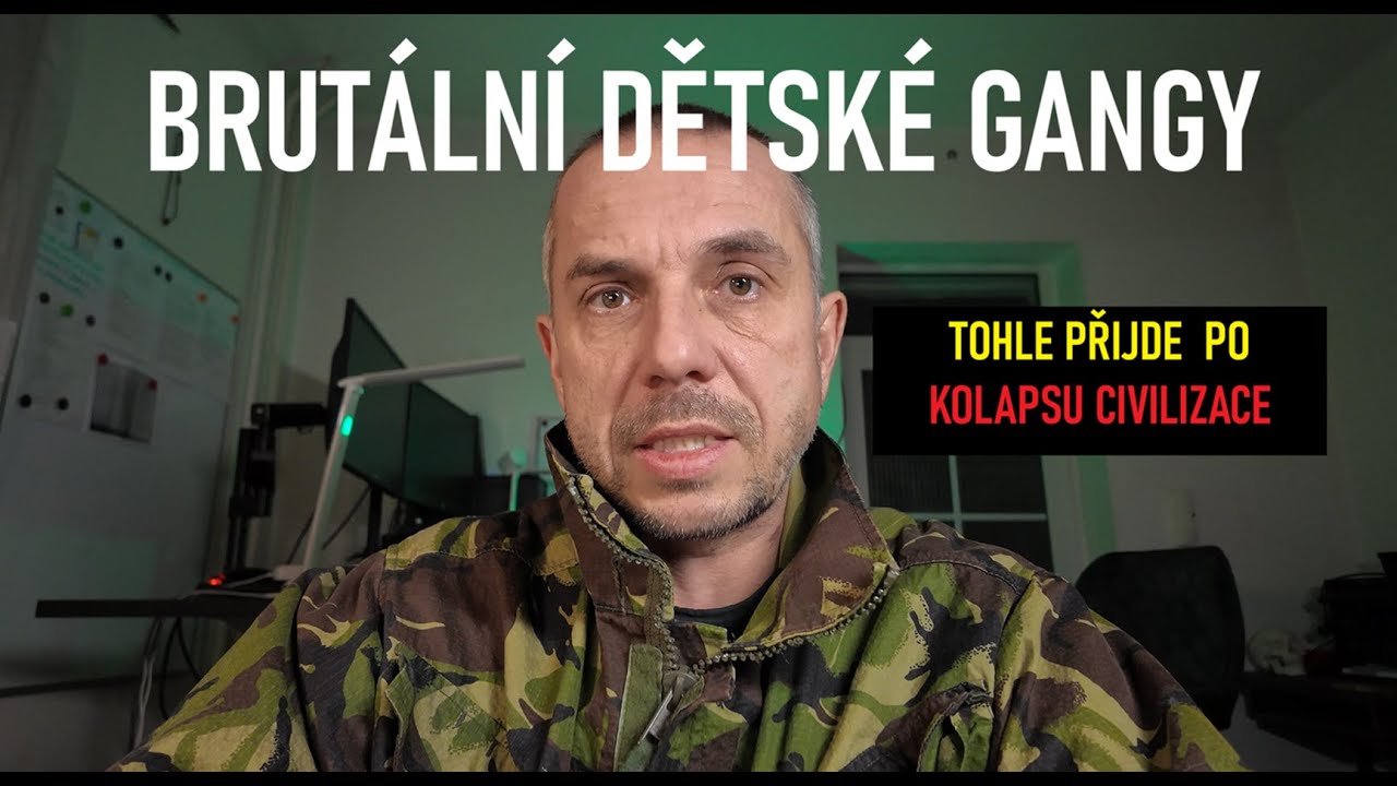 BRUTÁLNÍ DĚTSKÉ GANGY, přijdou po KOLAPSU CIVILIZACE