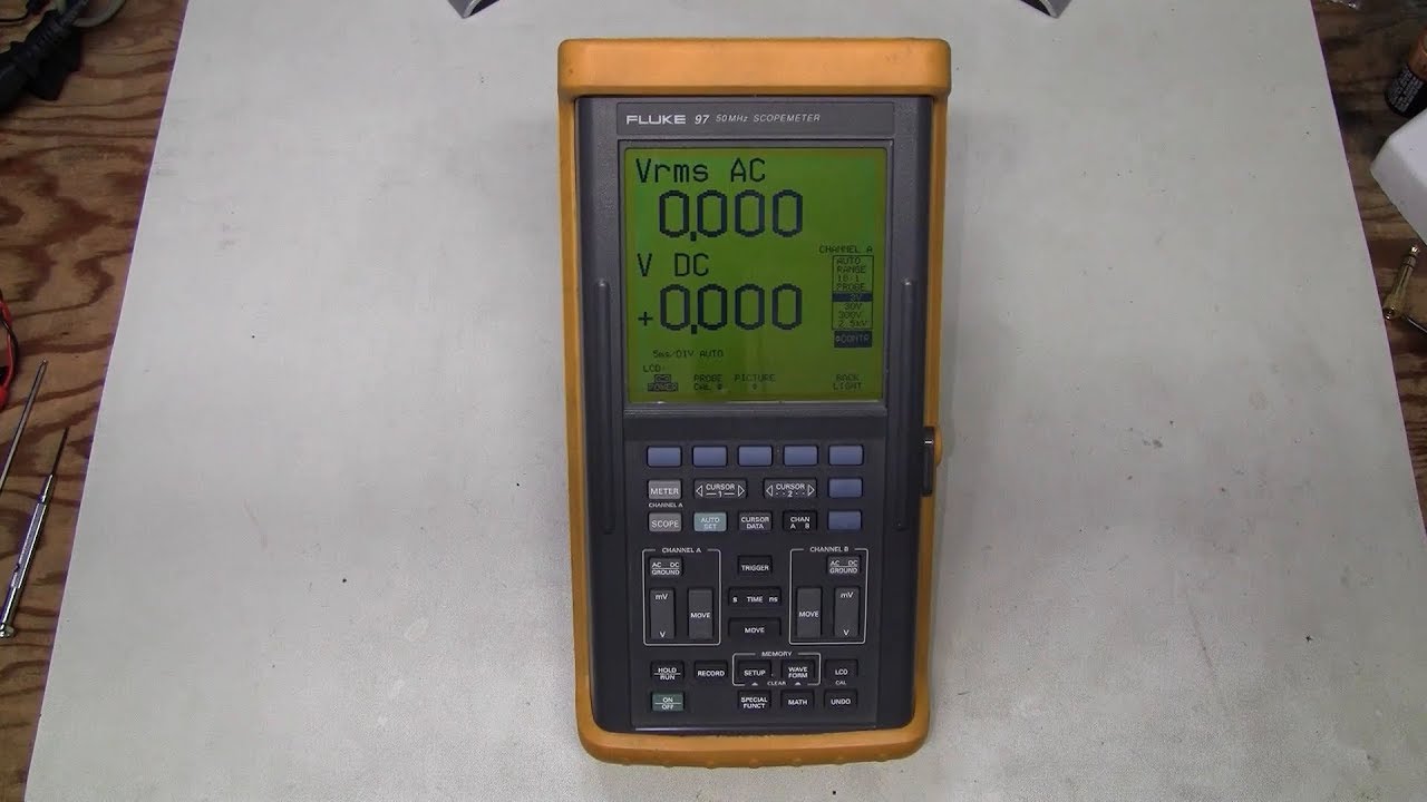 #58 - Fluke 97 ScopeMeter battery upgrade to Li-ion