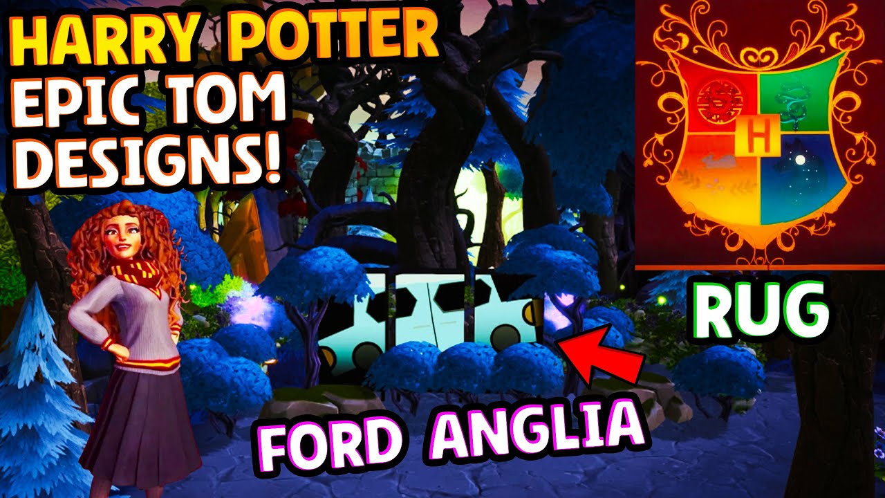 MINDBLOWING Harry Potter Builds in Disney Dreamlight Valley. What Is Going On With This Item???