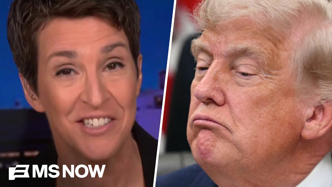 Maddow: The good news about our bad president