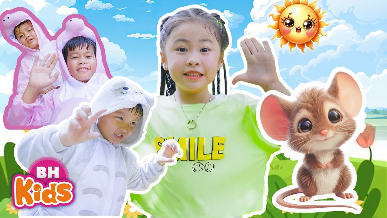 Lêu lêu chú chuột nhắt chít chít 🐭 Nhạc Thiếu Nhi Vui Nhộn Hay Nhất 2024 Bé Khánh Vy