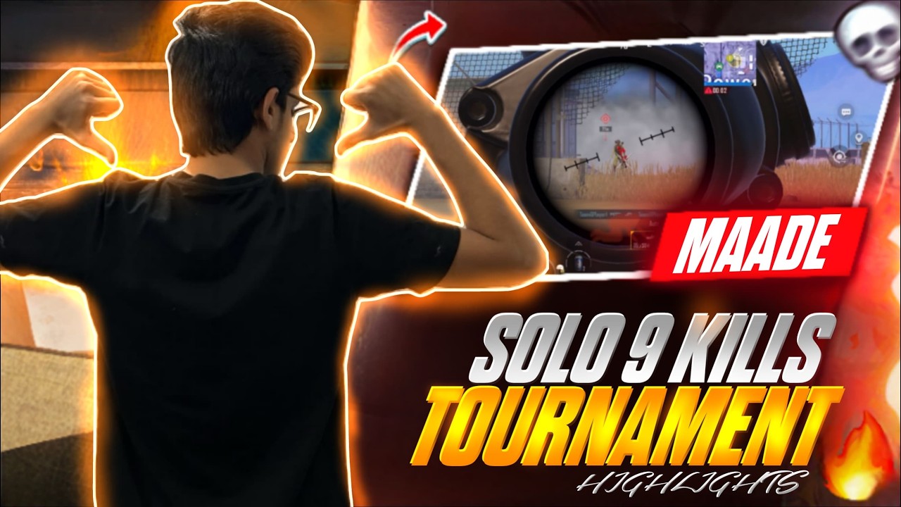 New Device, Same Violence 😈 | SOLO 9 KILLS in MIRAMAR – PUBG Mobile (iPhone 13 Pro)
