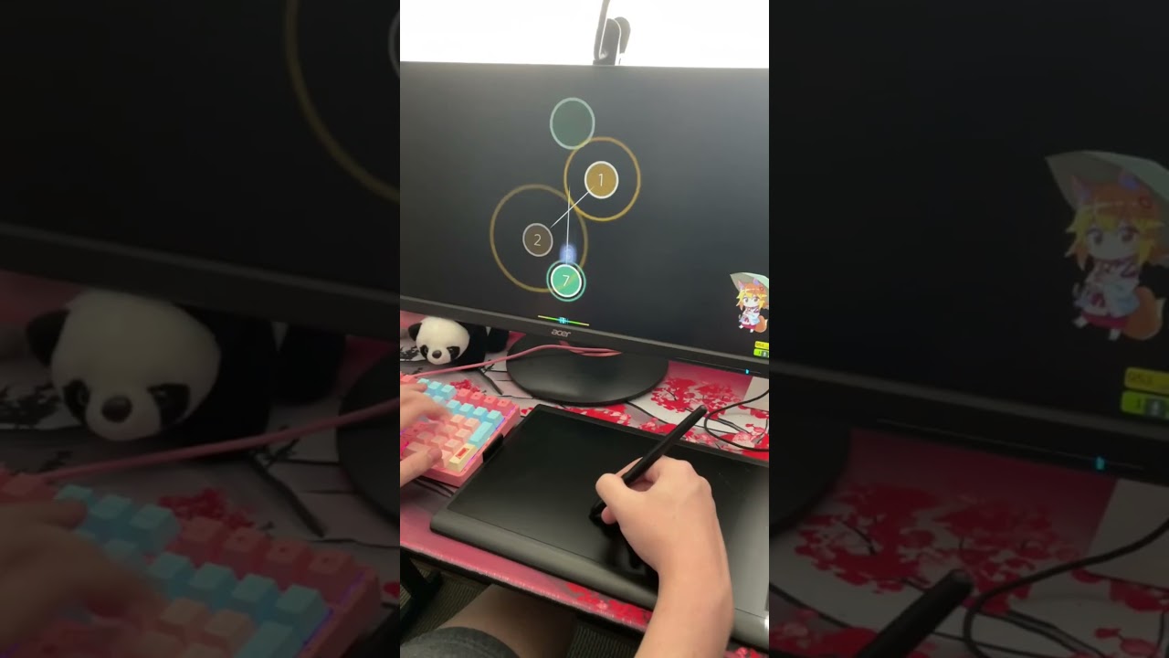 Artist & Gamer - @GAOMON M10K Pen Tablet😎