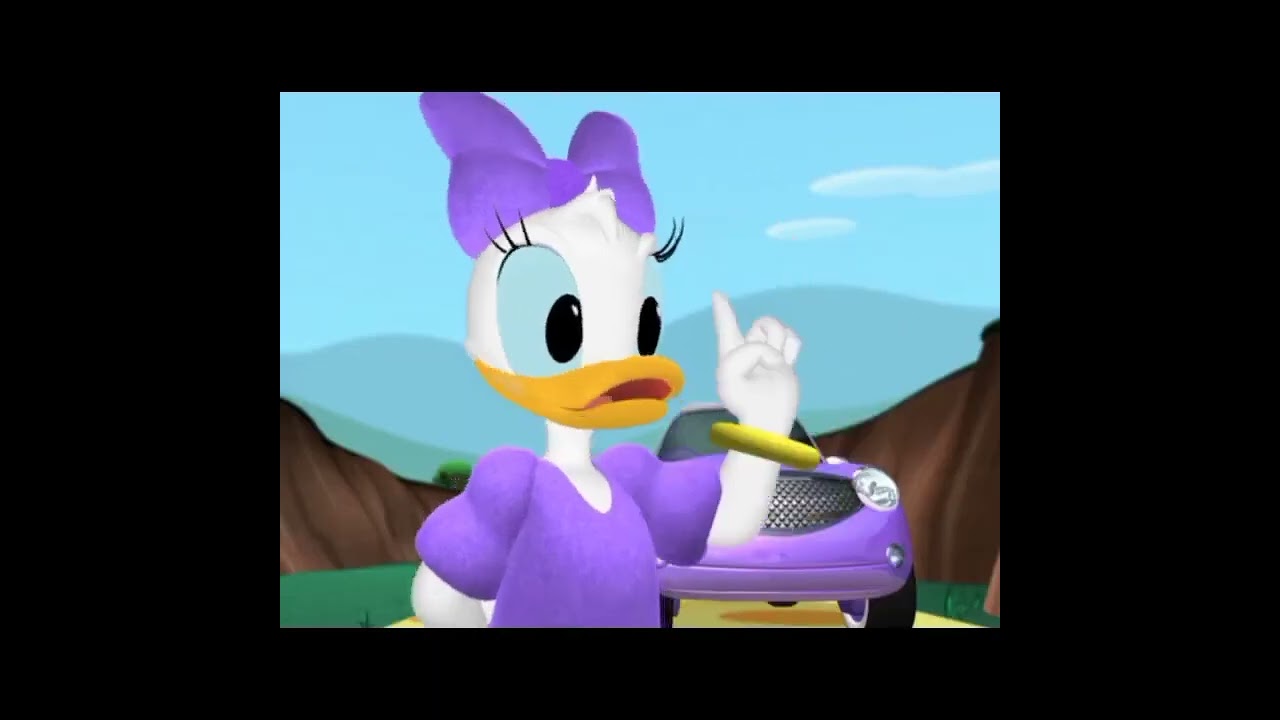 All scenes of daisy in the secret spy Daisyall in mickey mouse clubhouse