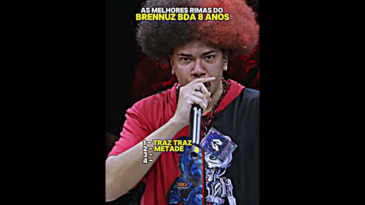Melhores Rimas Do Brennuz na BDA 8 Anos  #bda #batalhaderima