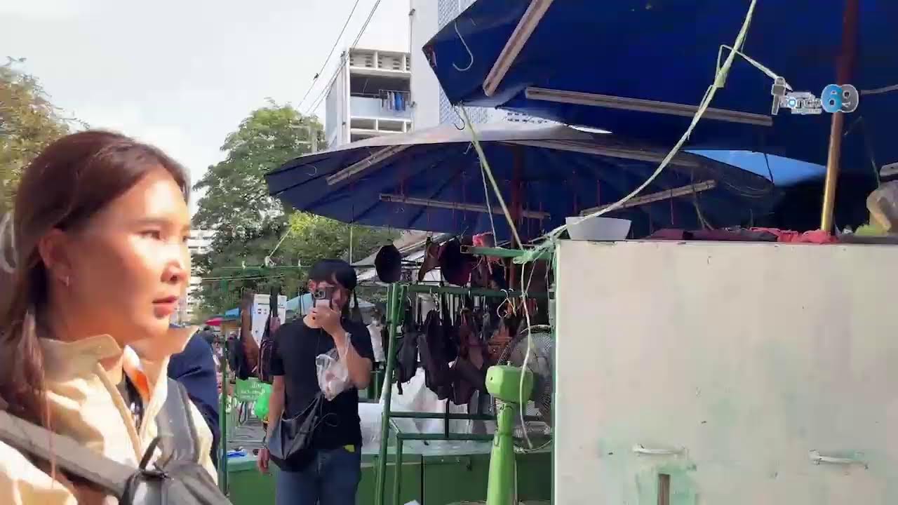 [LIVE]: ‘ดร.เอ้’ เดินตลาดดินแดง ช่วยผู้สมัคร สส.เขต 6 กทม.หาเสียง