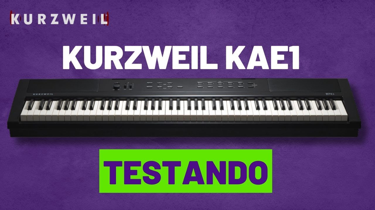 🎹 Piano Digital Kurzweil KAE1 - Review e Primeiras Impressões