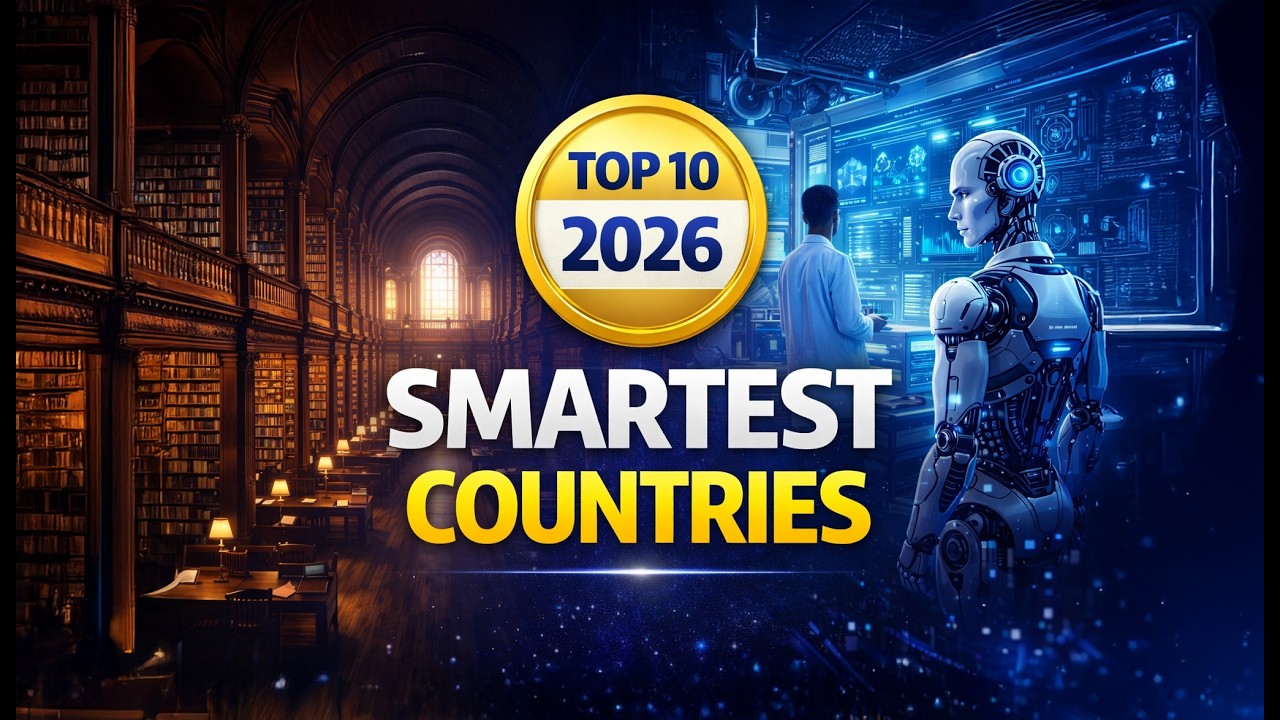 Top 10 Smartest Countries in 2026 &mdash; Ranked by IQ, Education & Innovation 🌍📚